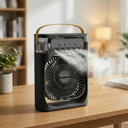AERO - mini climatiseur portable 3-en-1 | Ventile, Rafraîchit & Humidifie