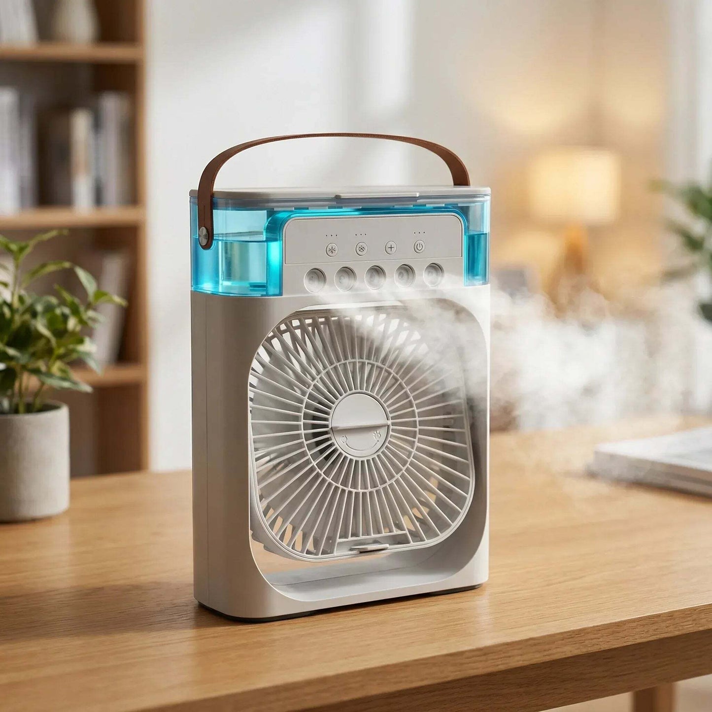 AERO - mini climatiseur portable 3-en-1 | Ventile, Rafraîchit & Humidifie